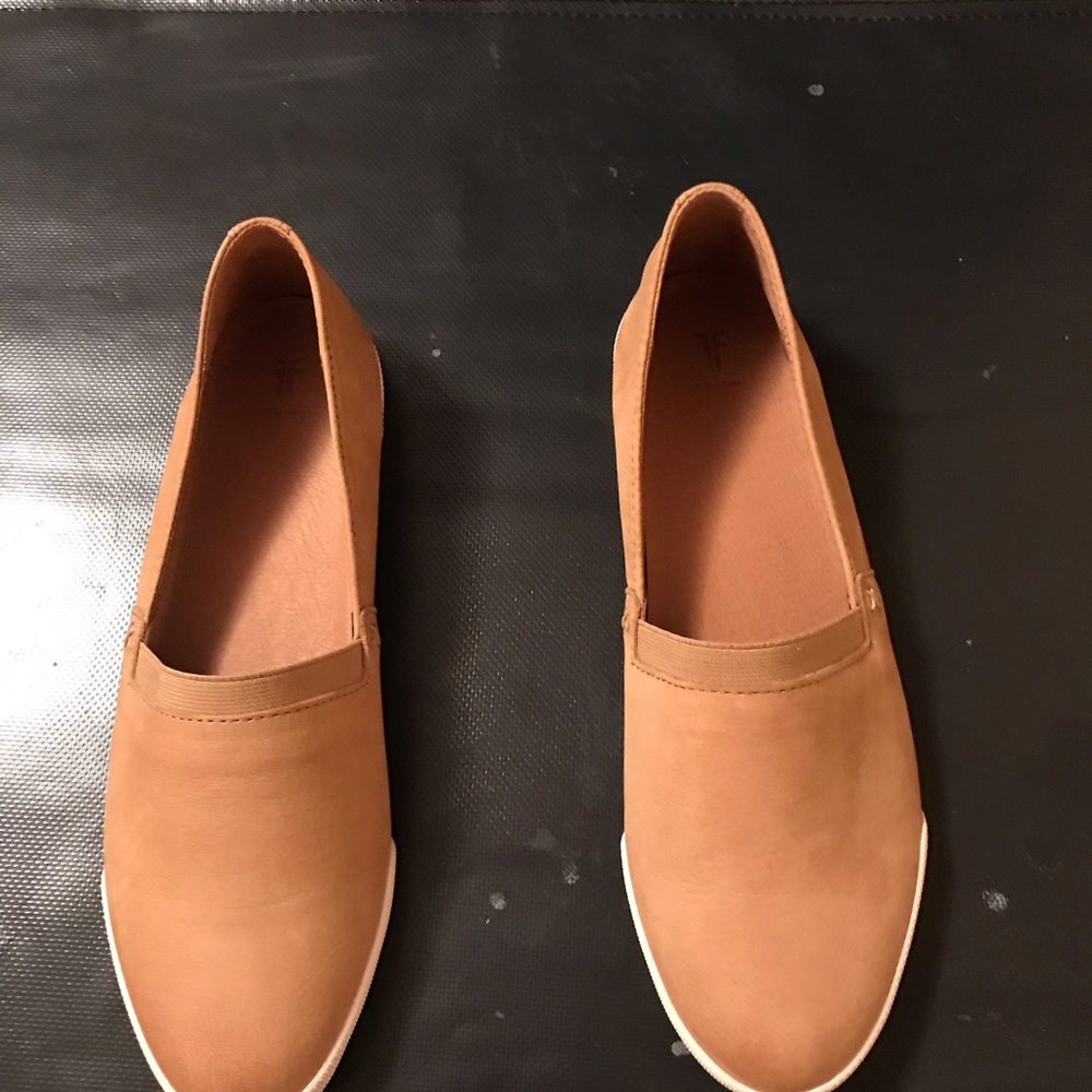 Leather Slip on sneakers